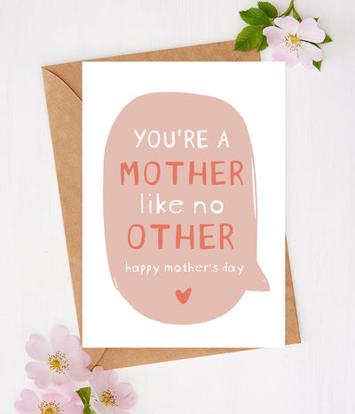 'Mother Like No Other' Mother's Day Card