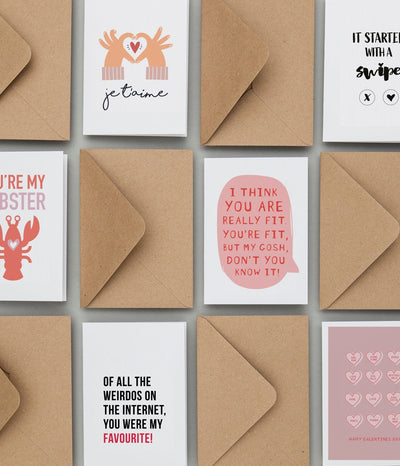 'My Bum Would Be So Lonely' Valentine's Card