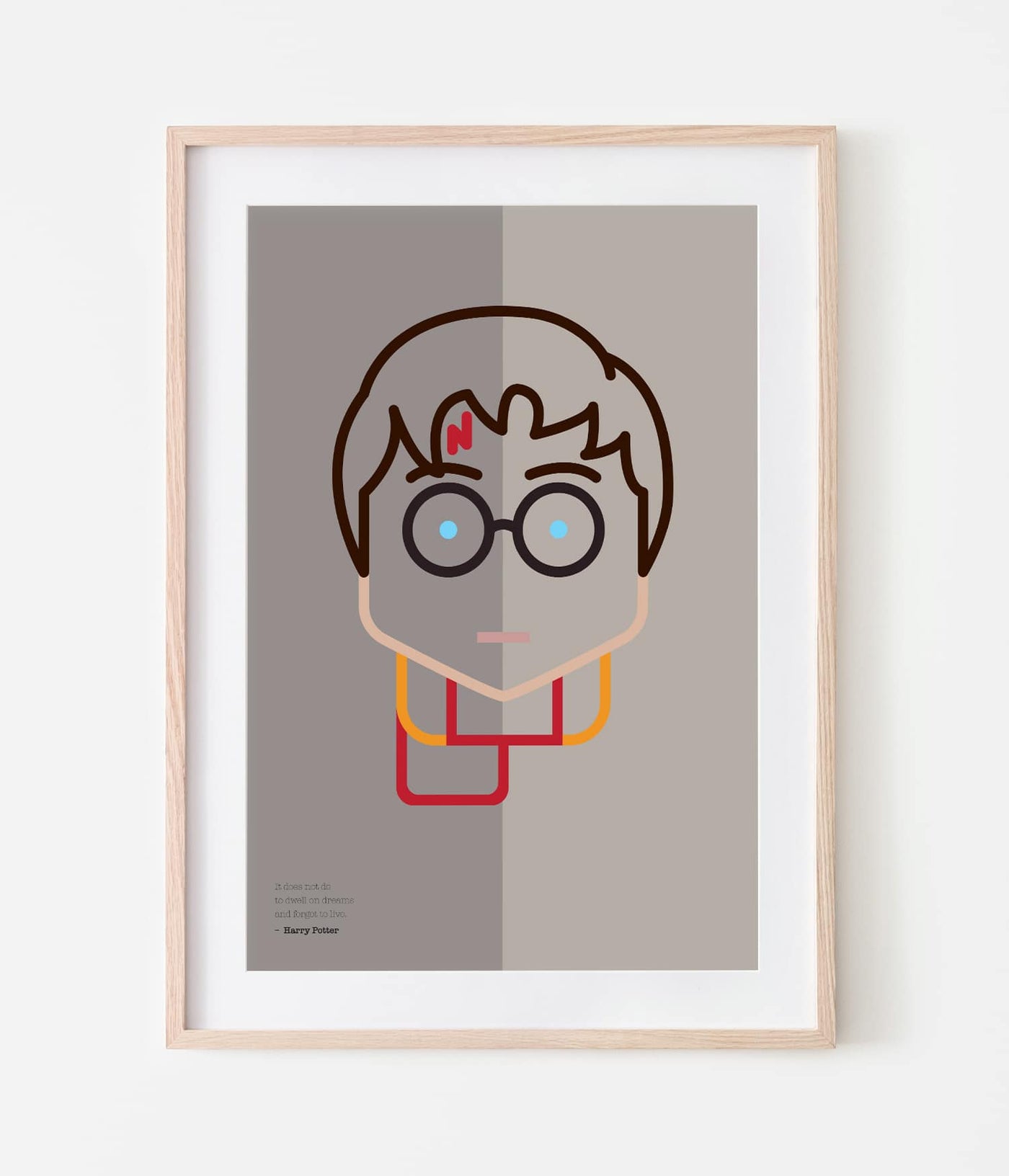 'Harry Potter' Icon Print