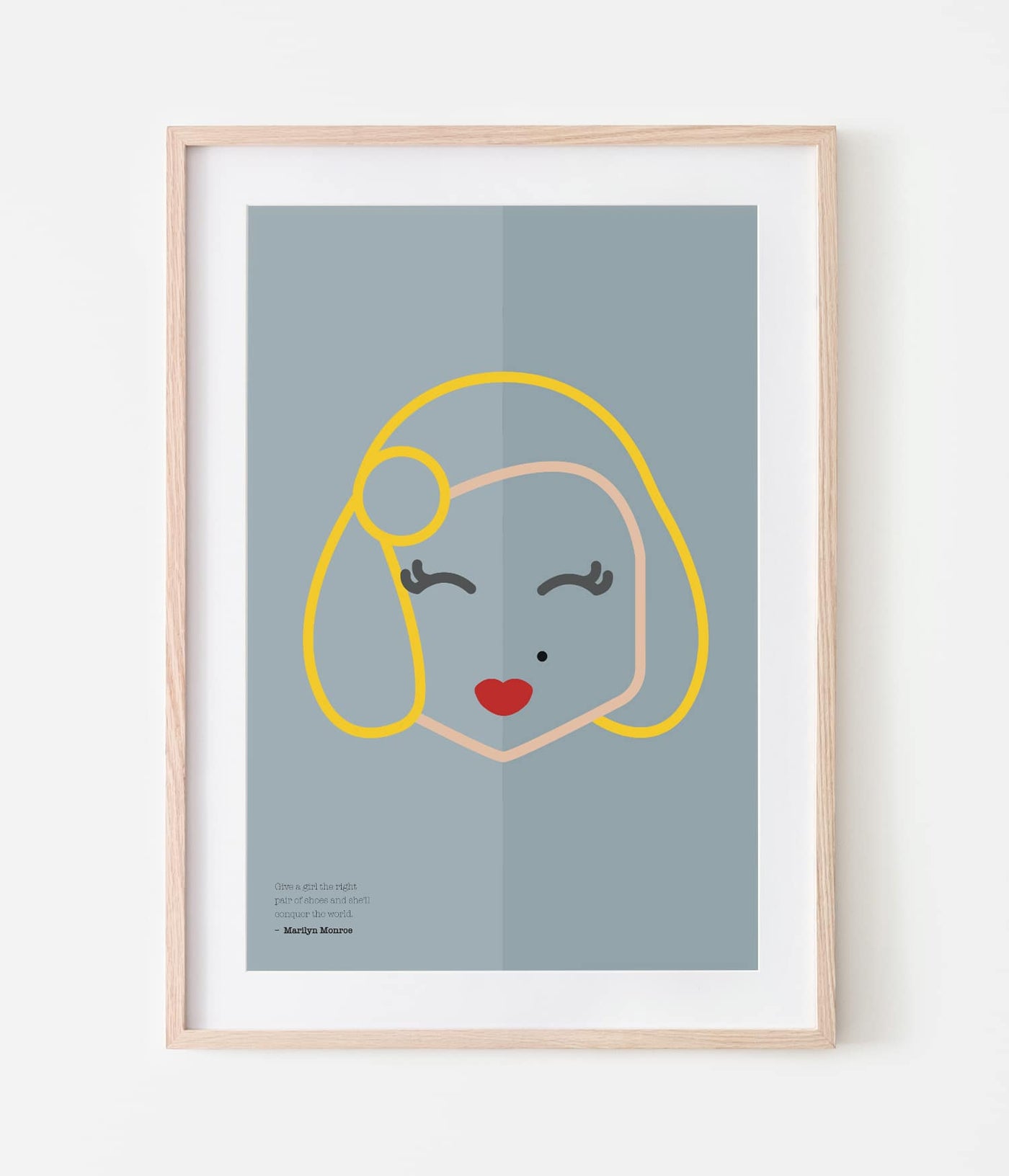 'Marilyn Monroe' Icon Print