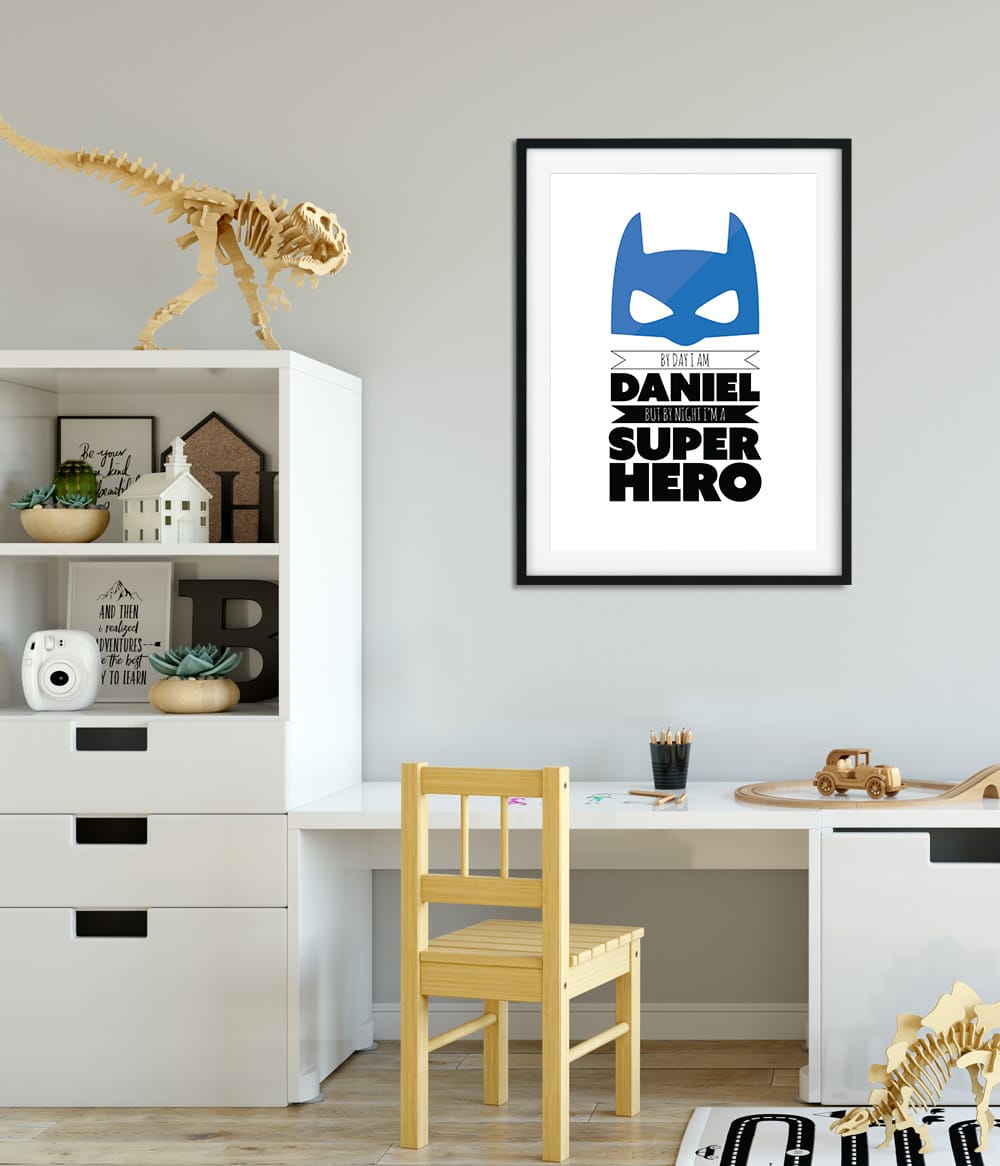 'I am a Superhero' Print