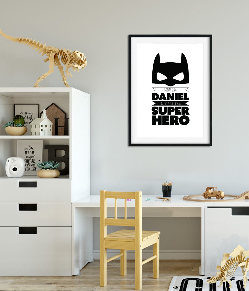 'I am a Superhero' Print