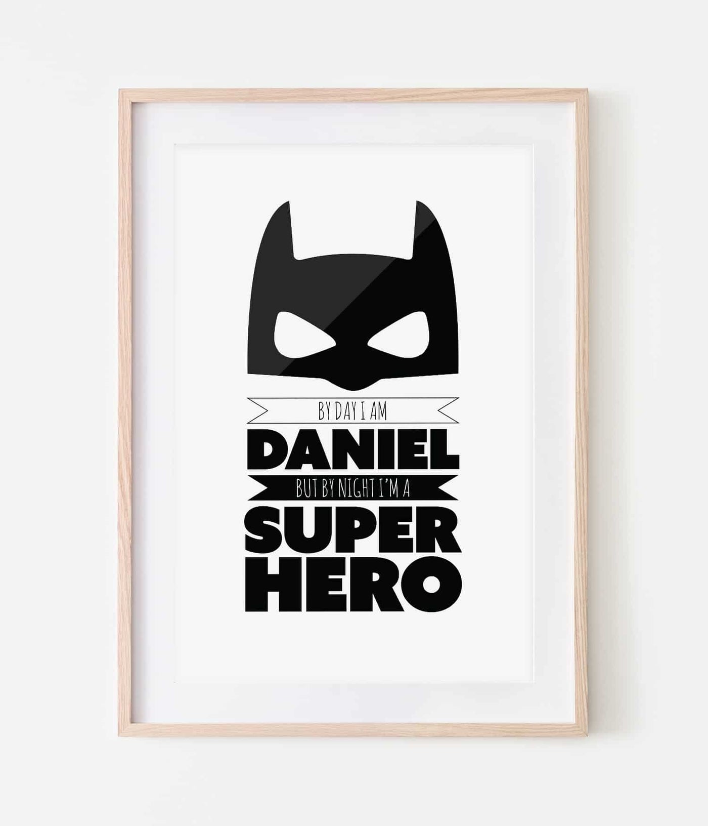 'I am a Superhero' Print