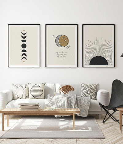 Moon Collection Bundle 3x Prints