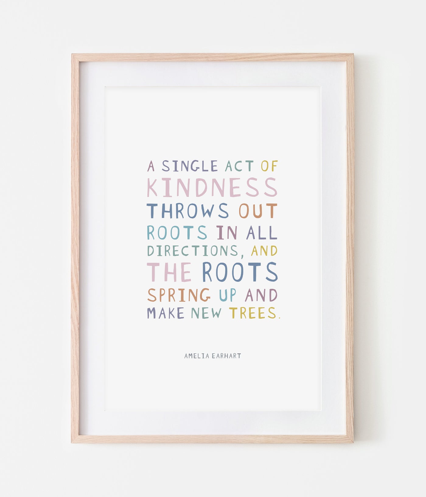 'A Single Act of Kindness' Print