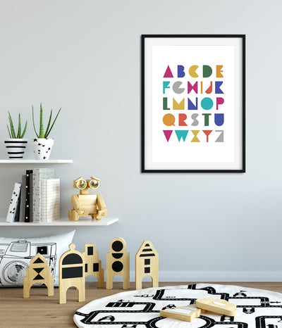 'ABC' Alphabet Print