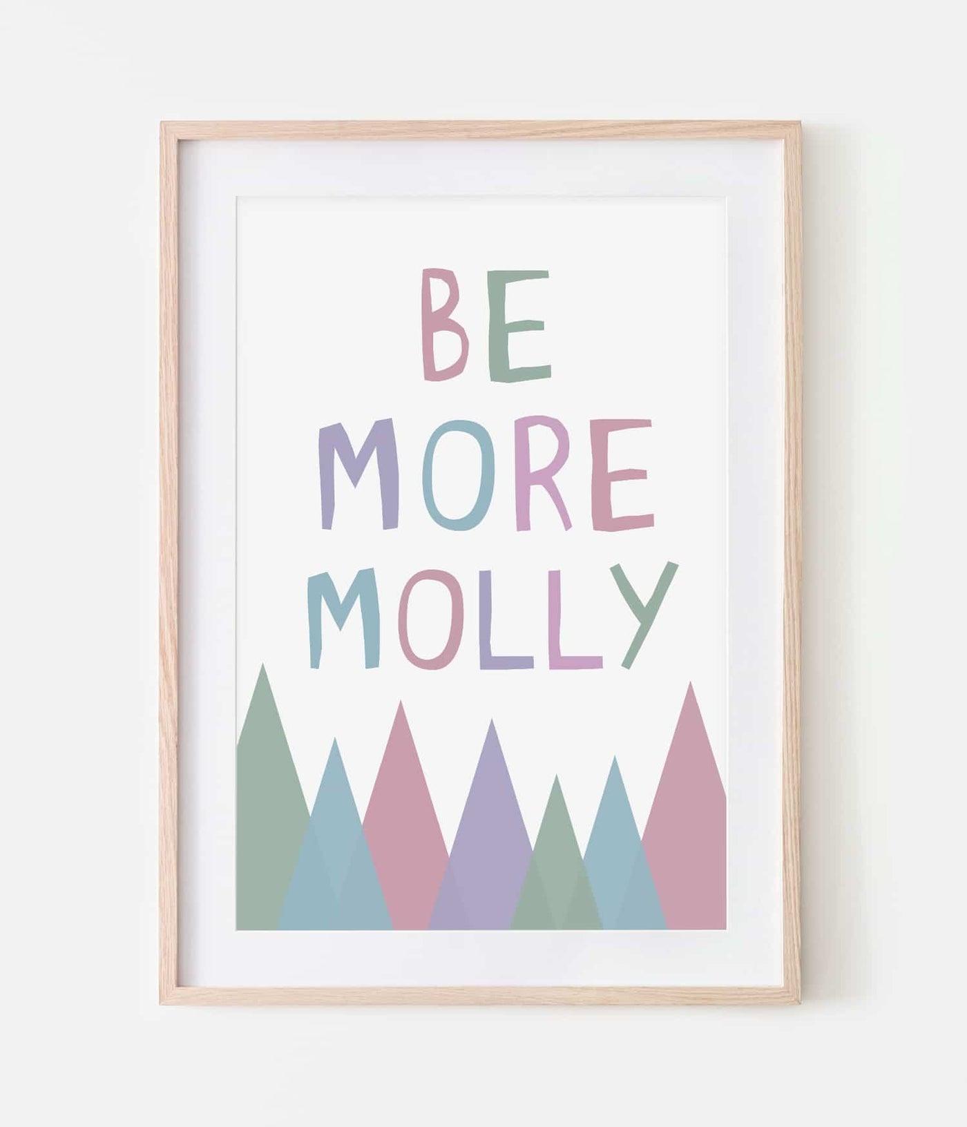 'Be More' Print
