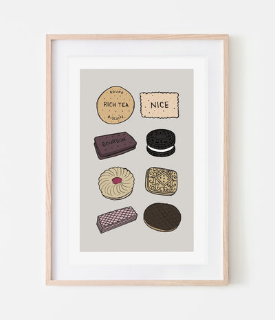 'Biscuits' Print