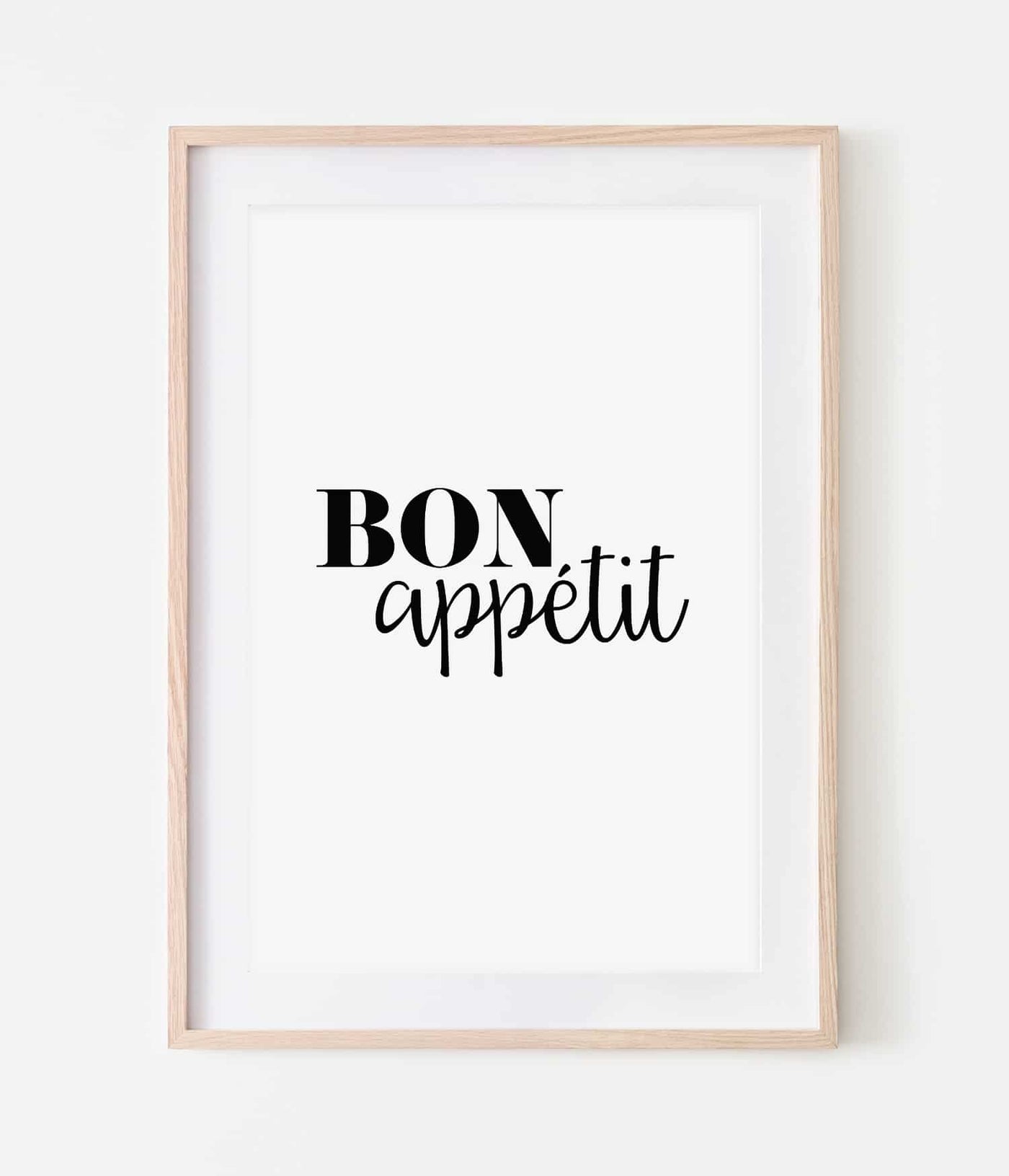 'Bon Appetit' Print