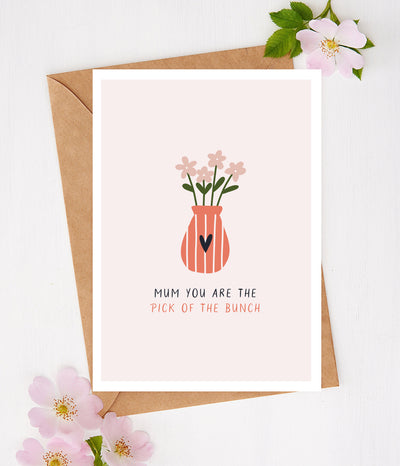 'Pick Of The Bunch' Mother's Day Card