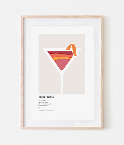 Cocktail Wall Art Bundle 3x Prints