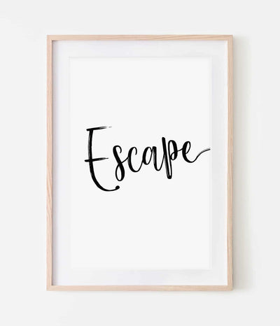 'Escape' Print