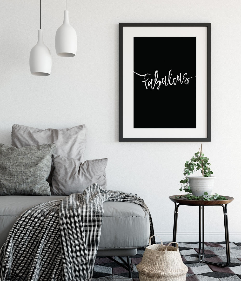 'Fabulous' Print