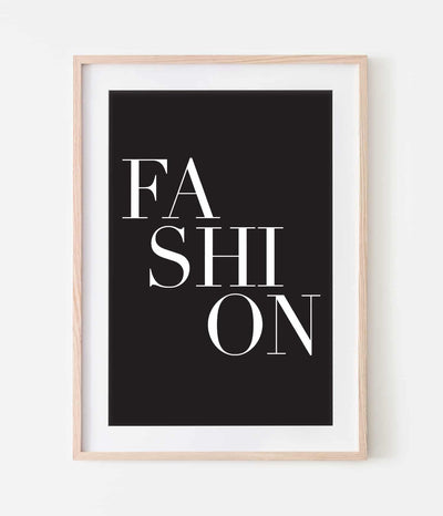 'Fashion' Print