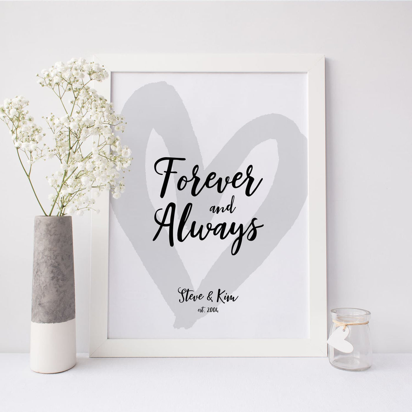 'Forever & Always' Print