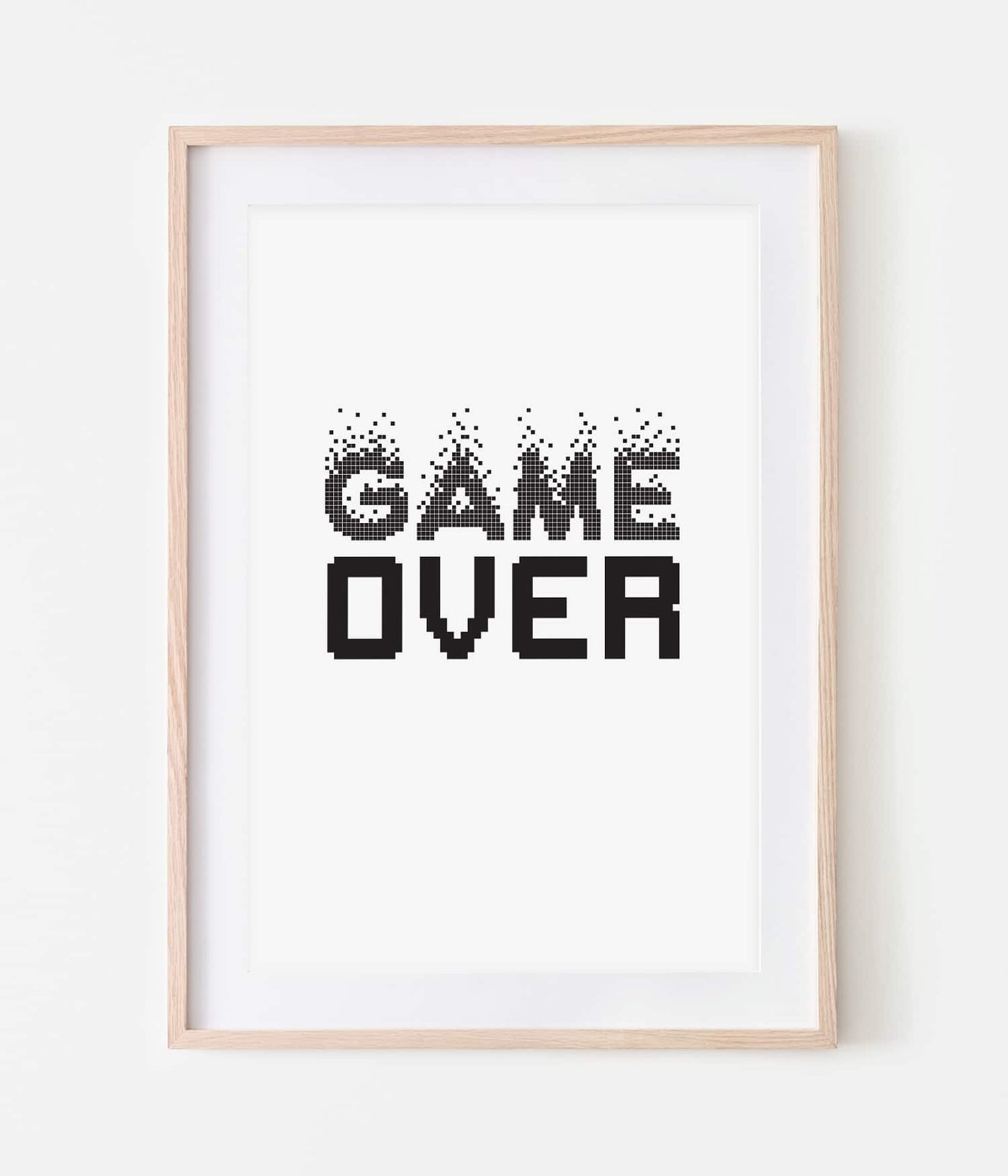 'Game Over' Print