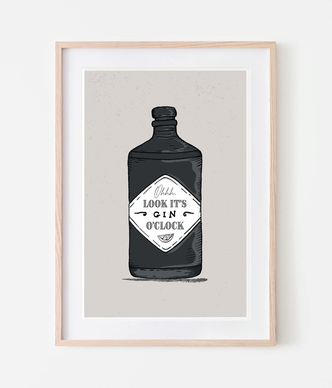 'Gin O'clock' Print