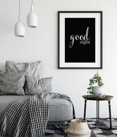 'Good Night' Print