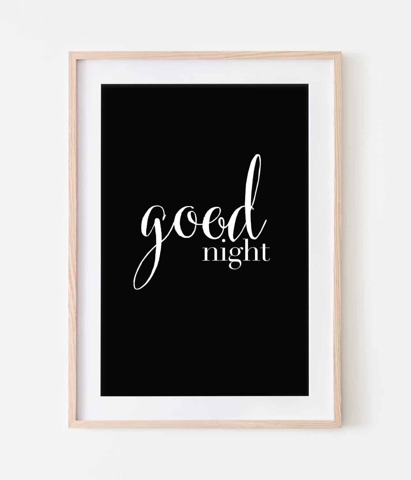 'Good Night' Print