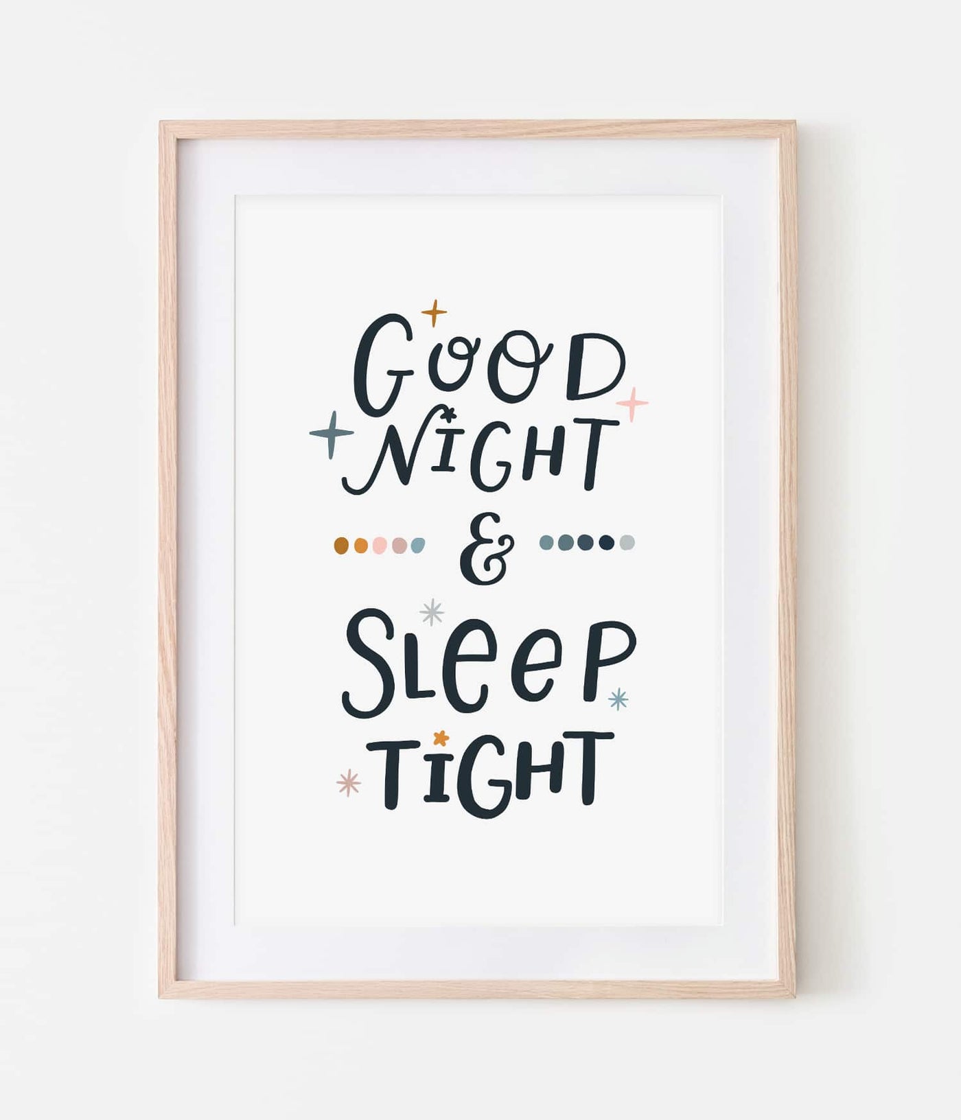 'Goodnight & Sleeptight' Print