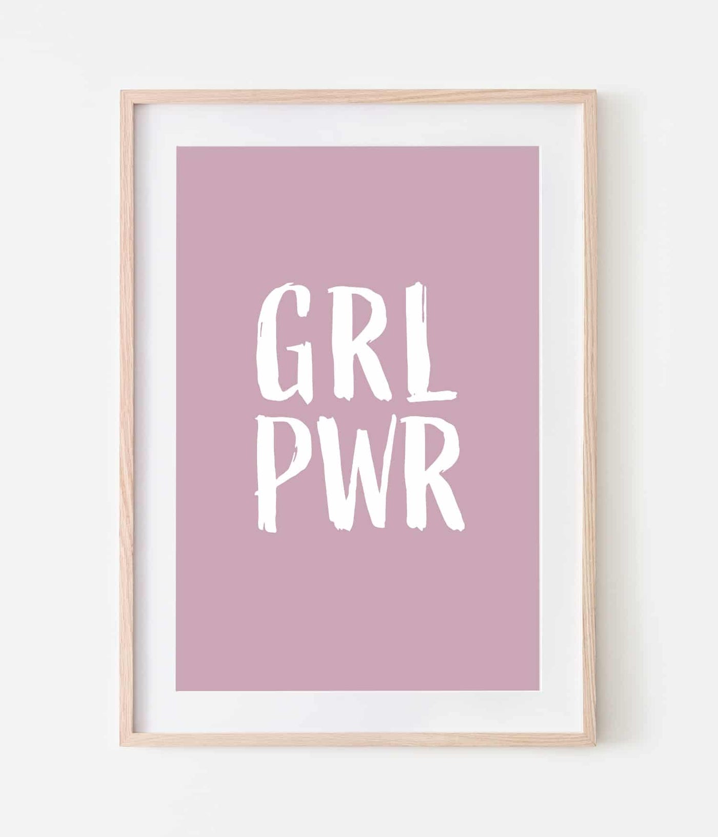 'GRL PWR' Print