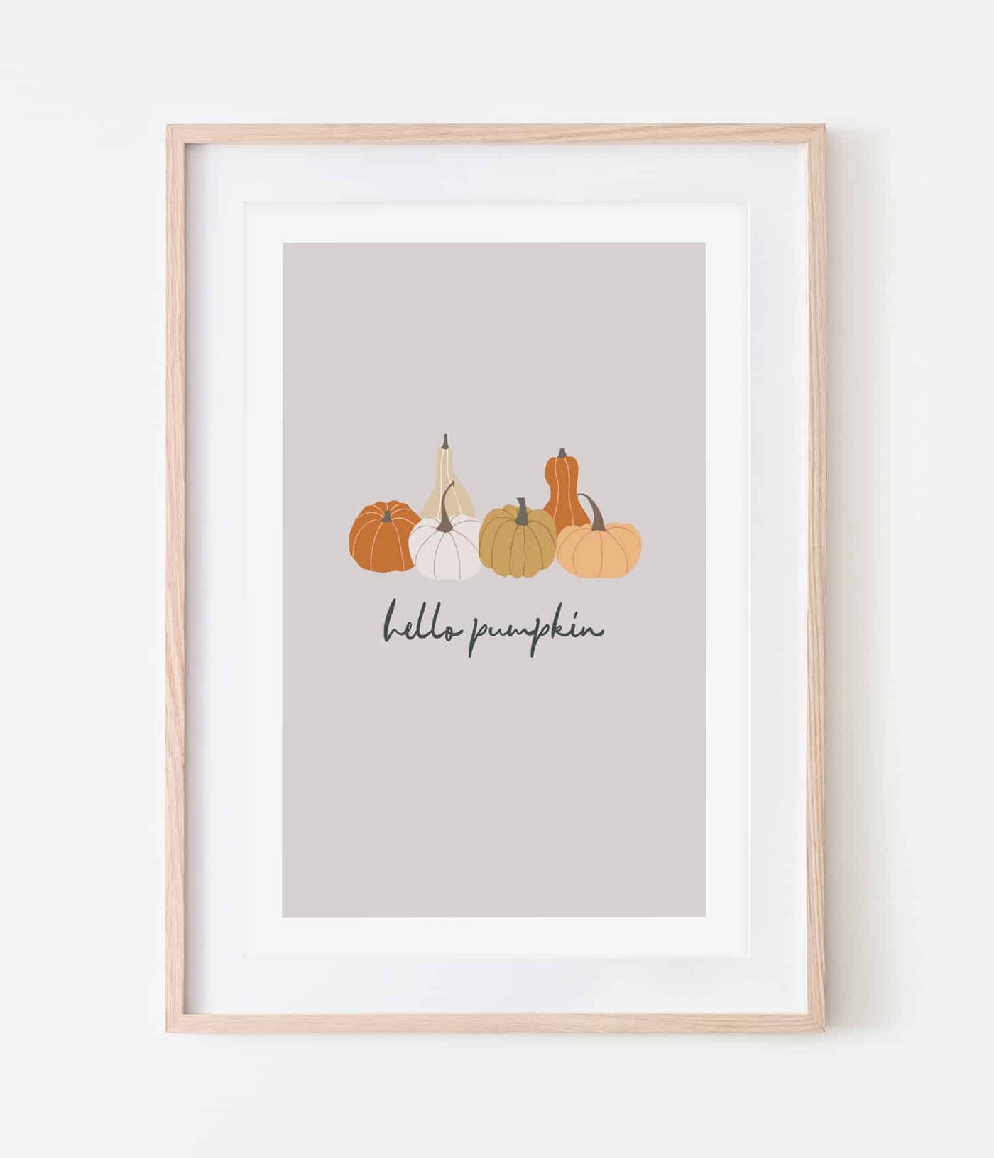 'Hello Pumpkin' Print