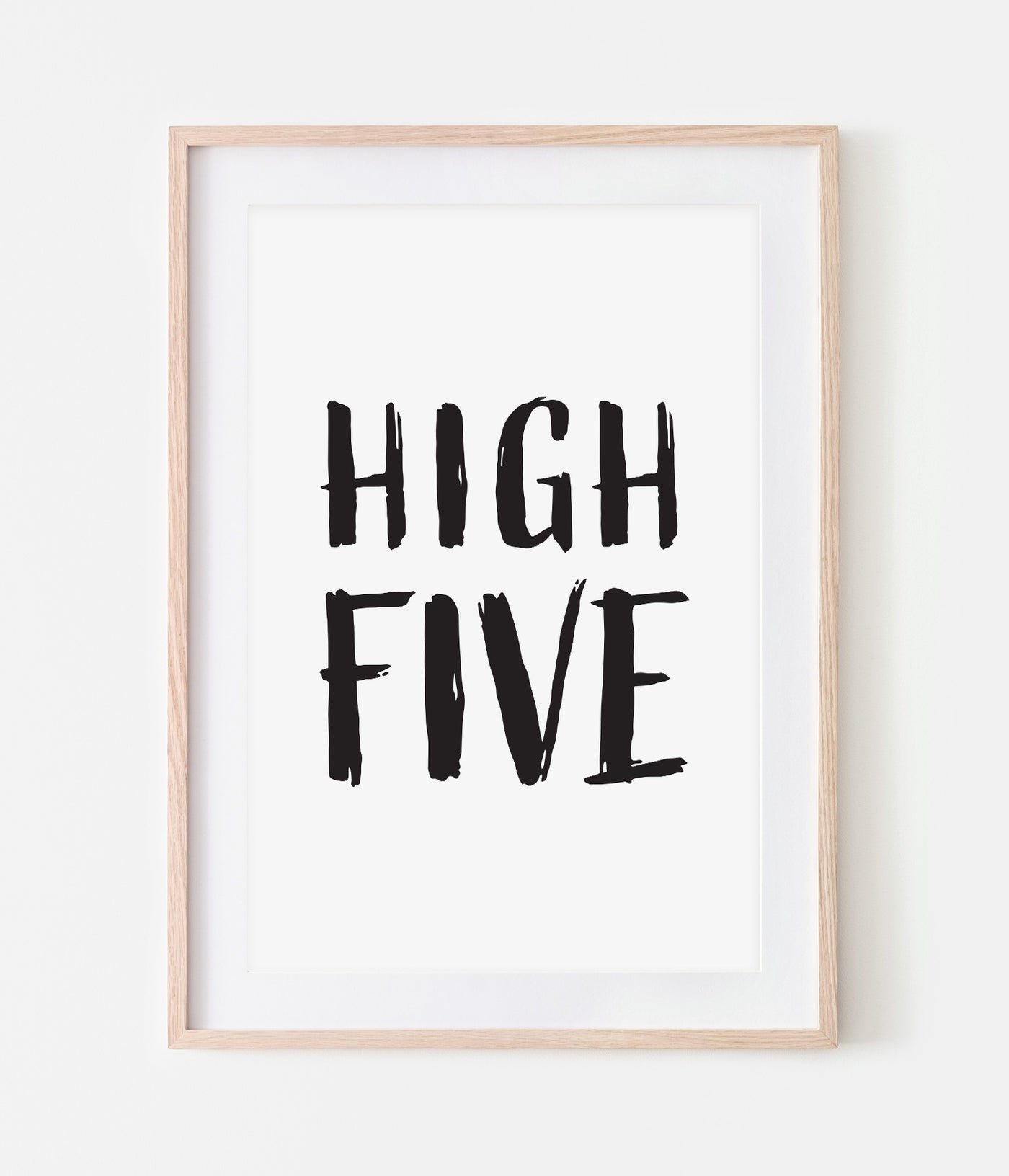 'High Five' Print