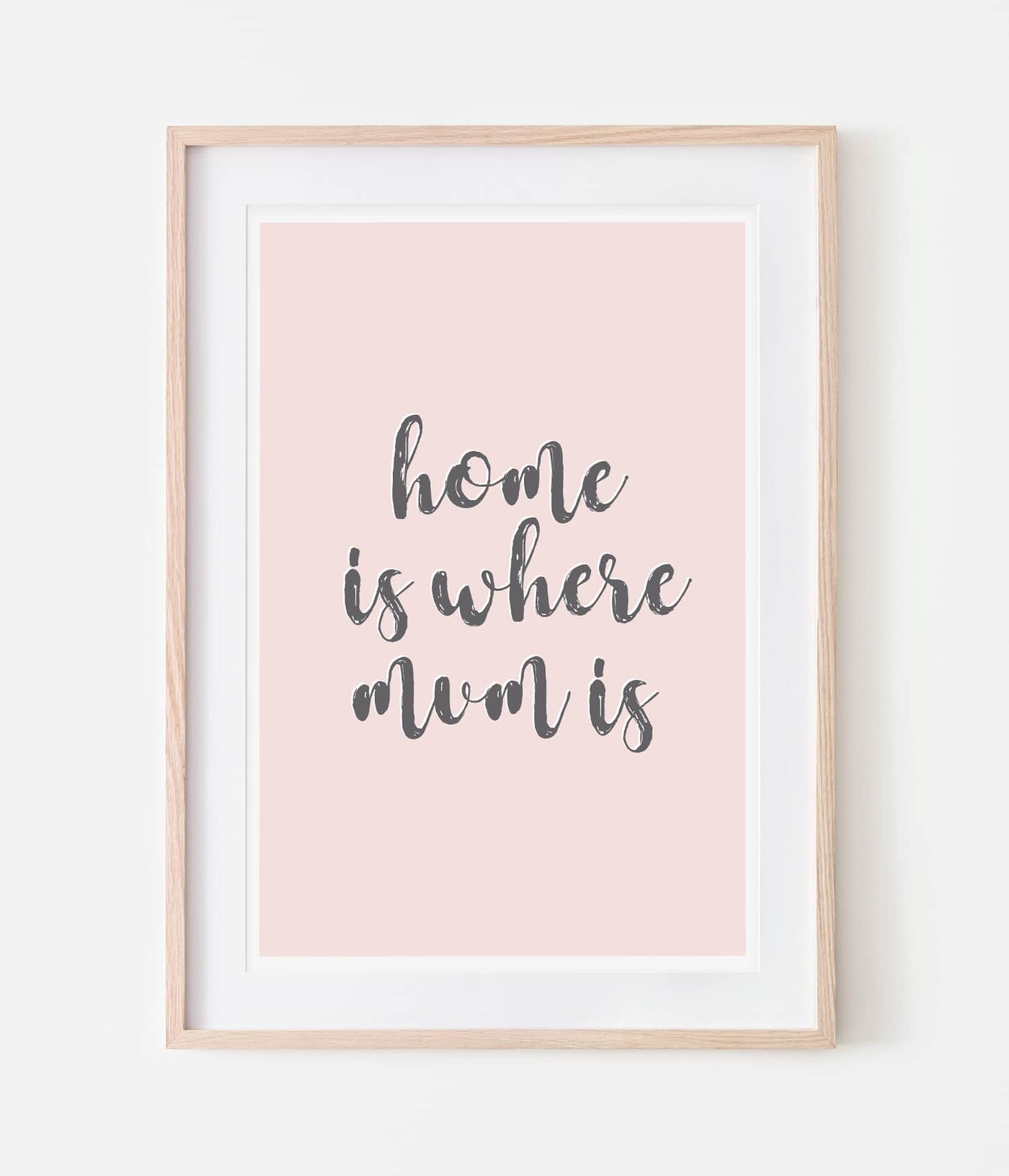 'Home is where Mum is' Print