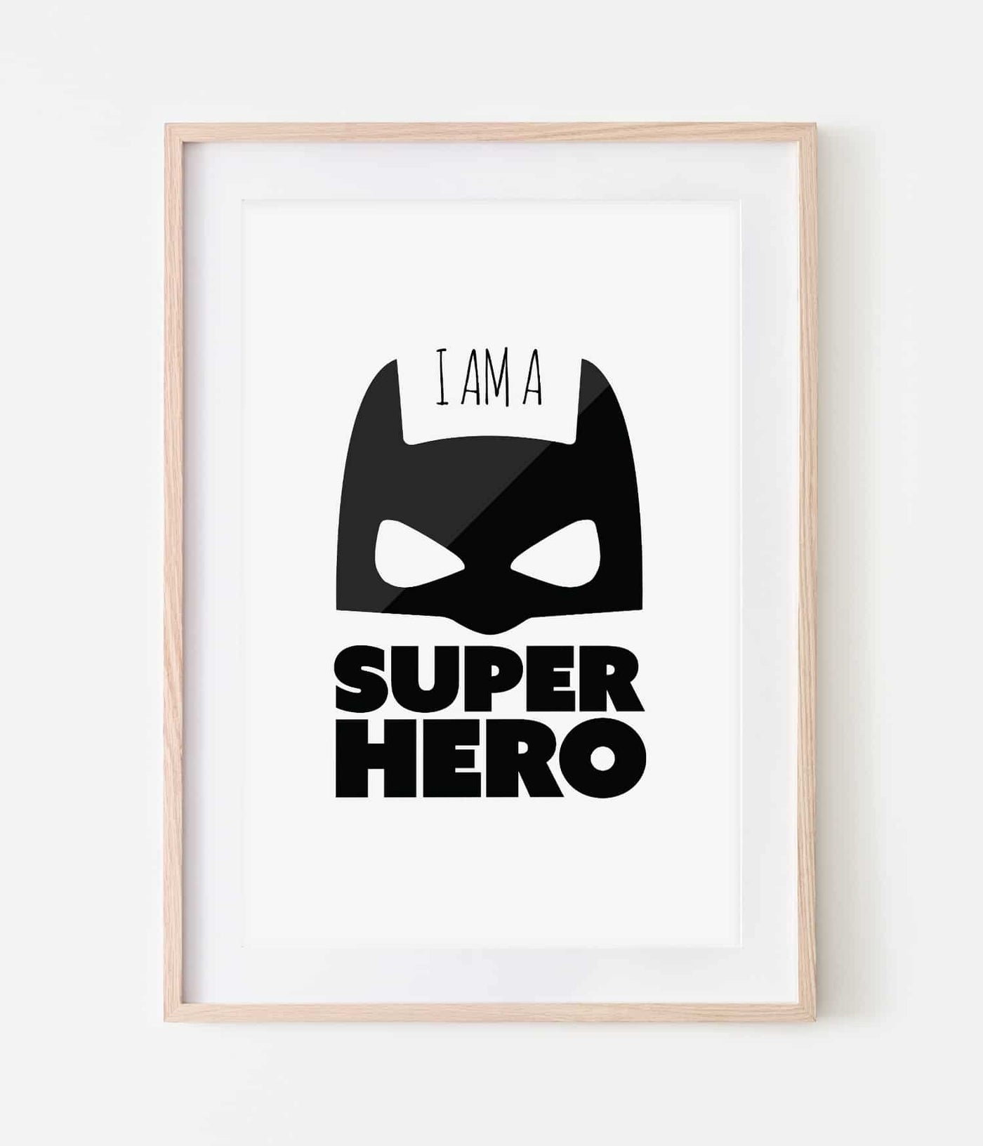 'I'm a Superhero' Print