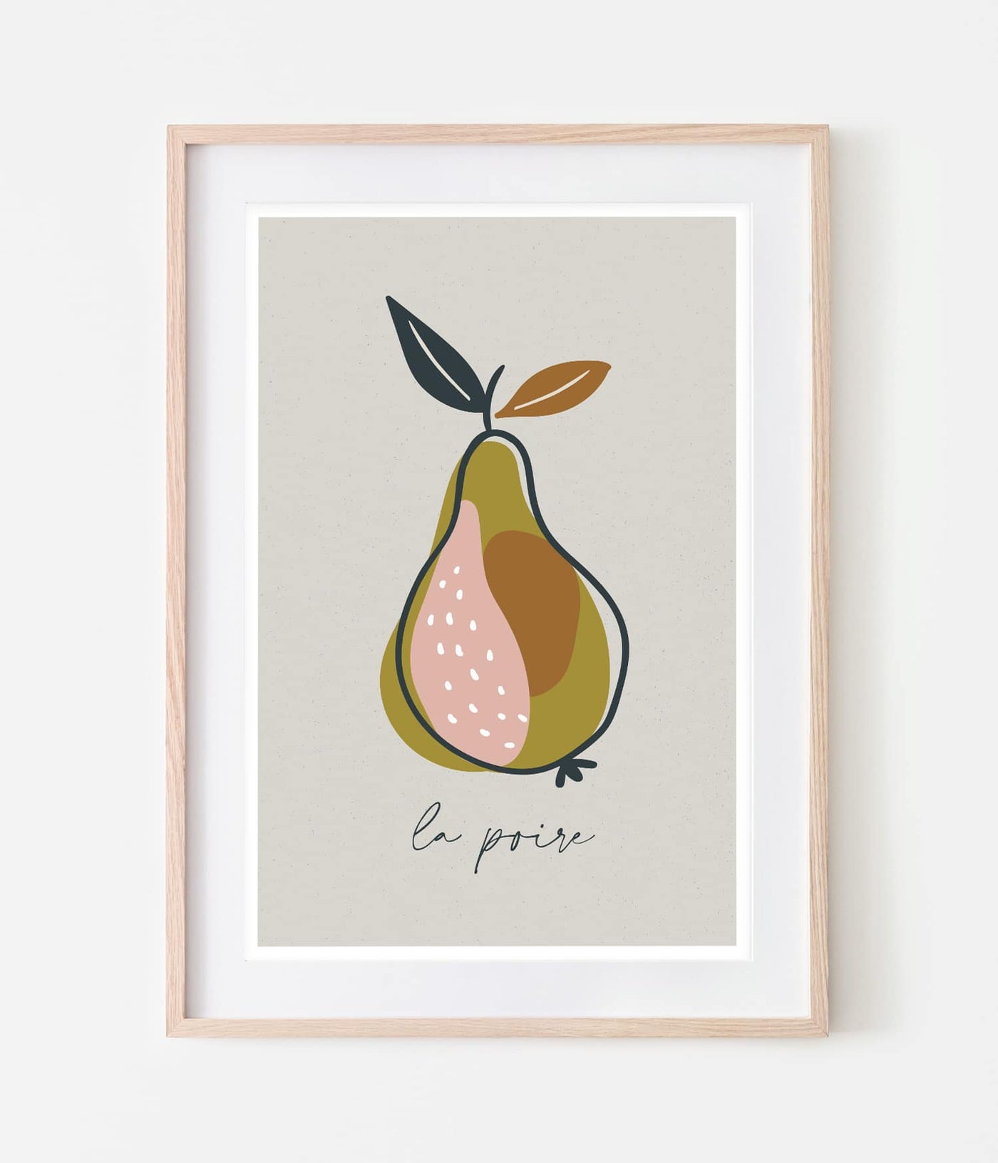 'La Poire Pear' Print