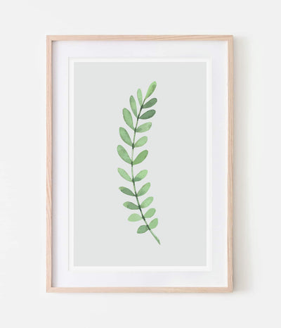 'Leaf Four' Print