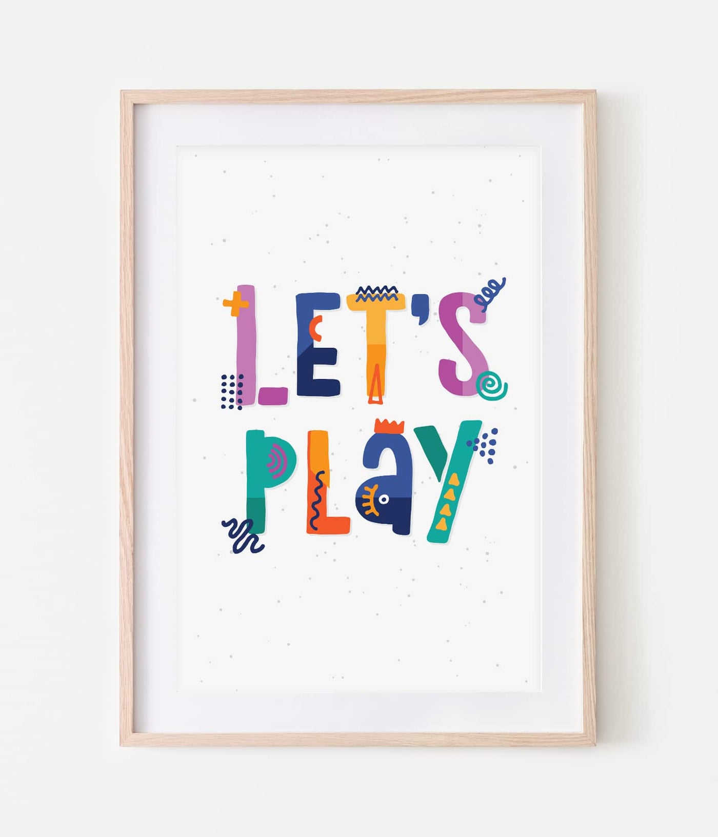 'Let's Play' Print