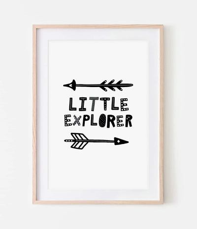 'Little Explorer' Print