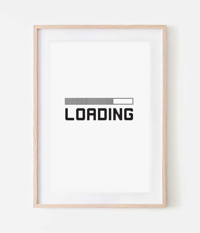 'Loading' Gaming Print