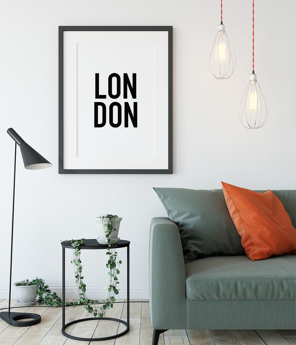 'London' Print
