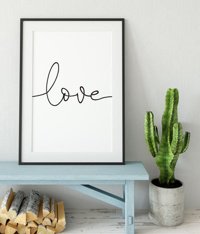 'Love' Print