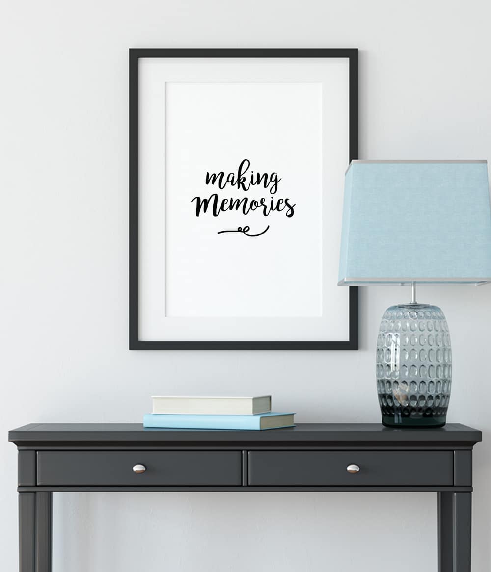 'Making Memories' Print