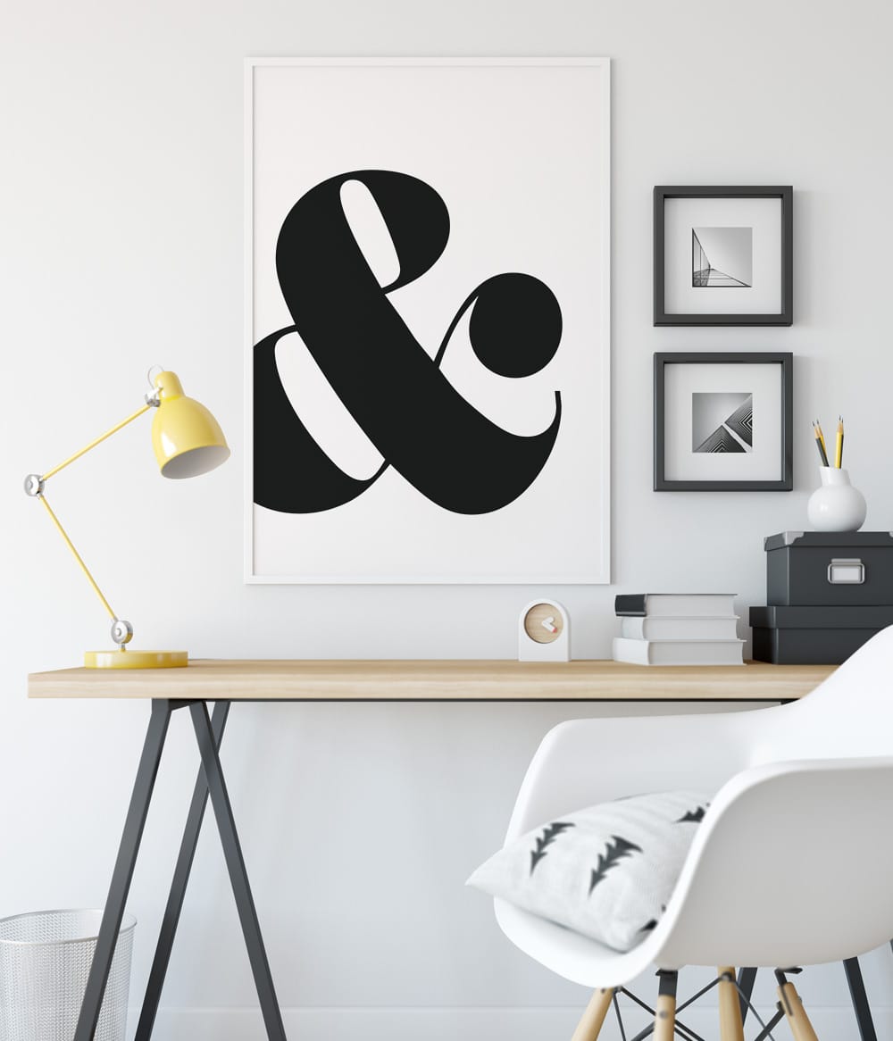 'Ampersand' Print