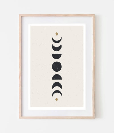 'Moon Phases' Print