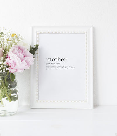 'Mother' Personalised Print