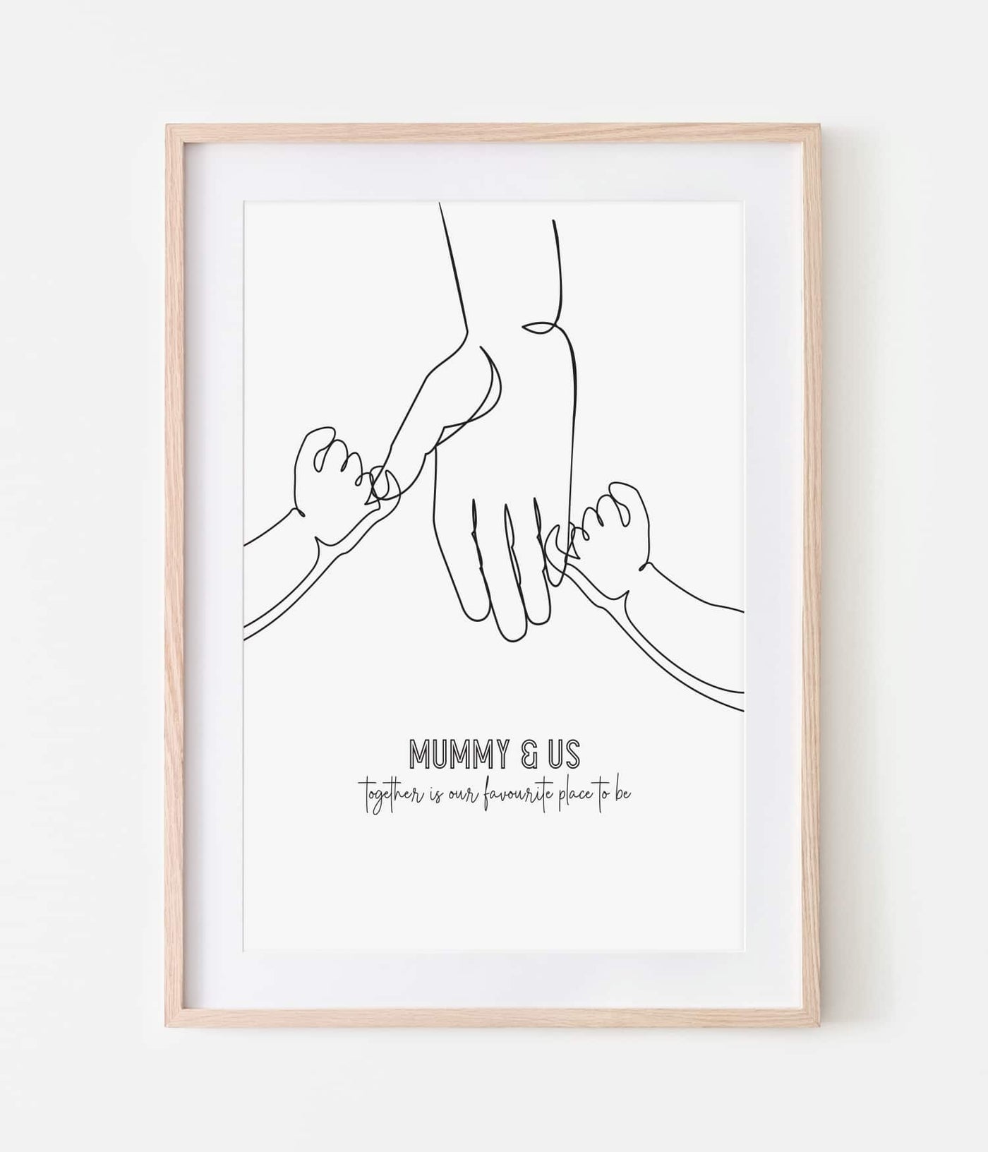 'Mummy & Us' Print