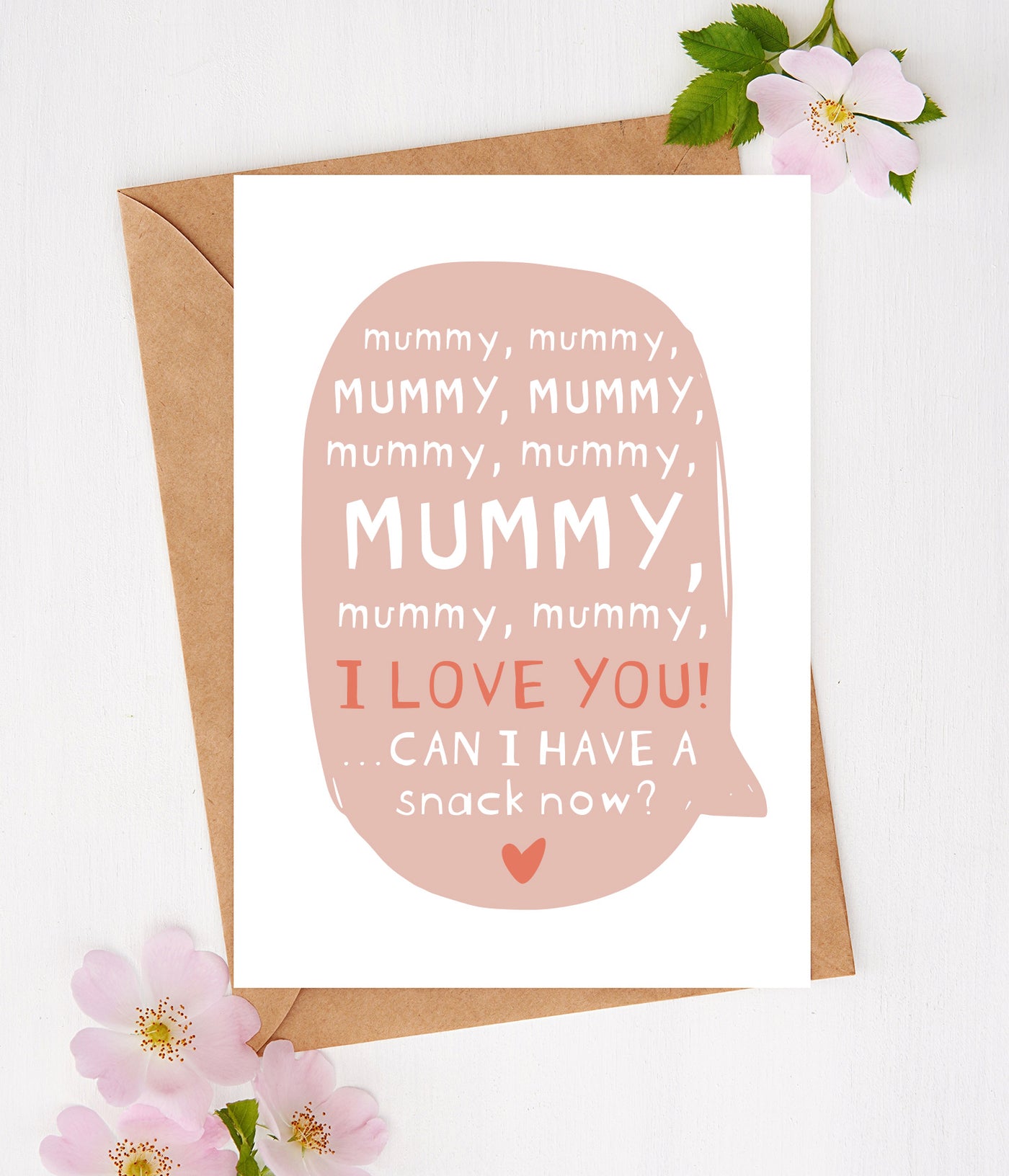 'Can I Have A Snack' Mother's Day Card