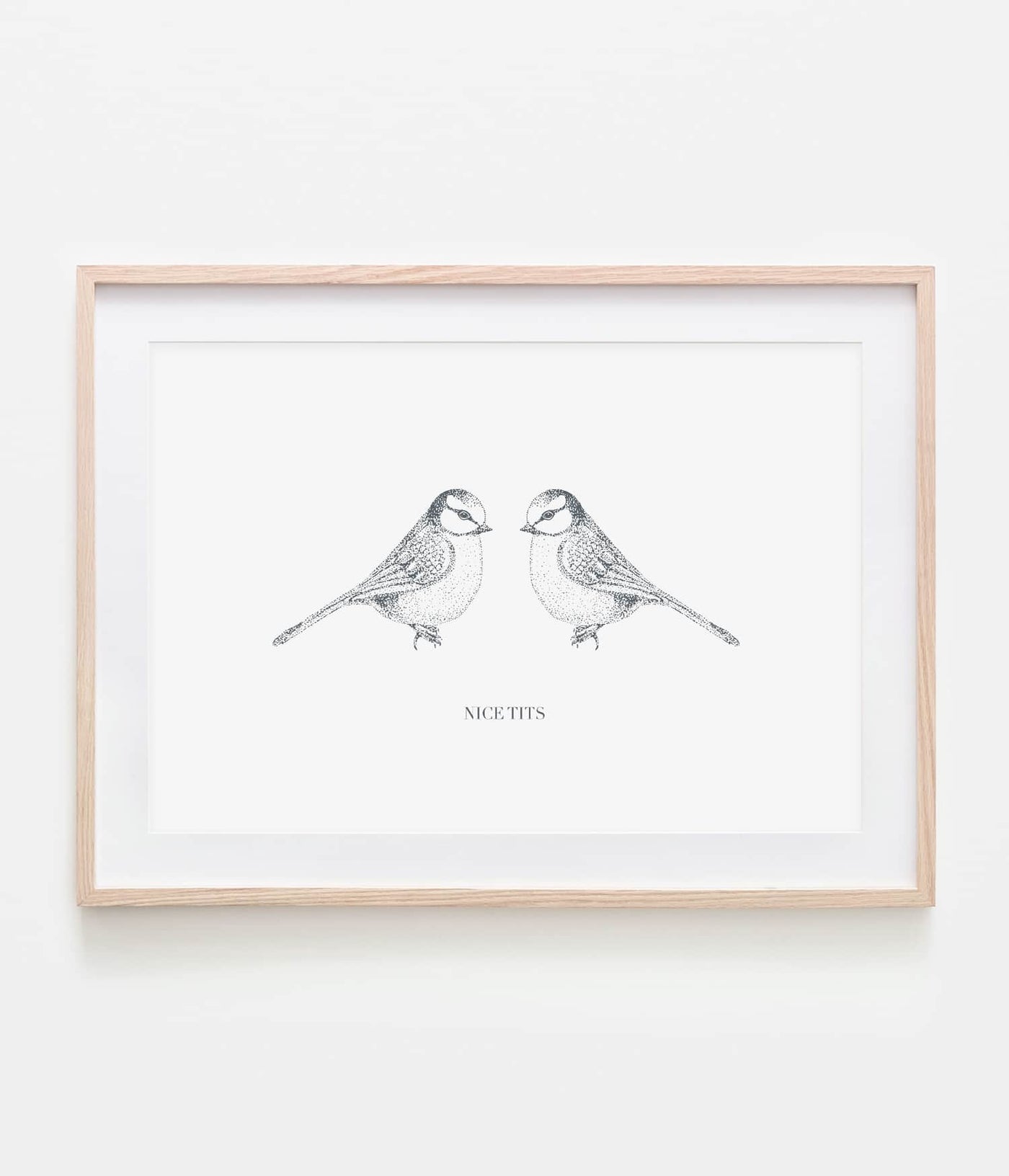 'Nice Tits' Bird Print