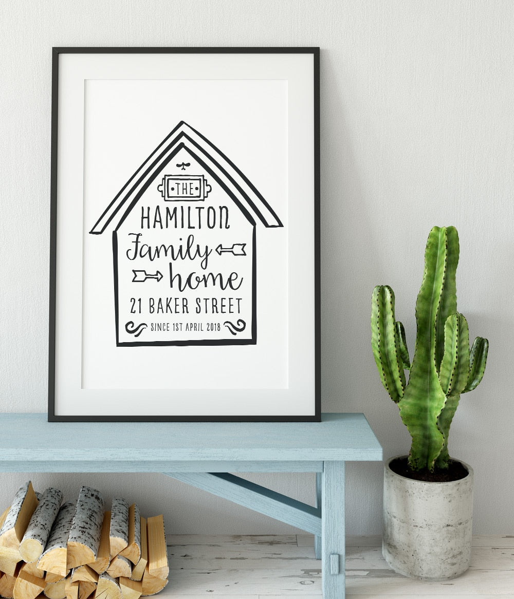 'Family Home' Print