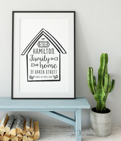 'Family Home' Print