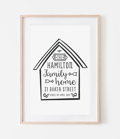 'Family Home' Print