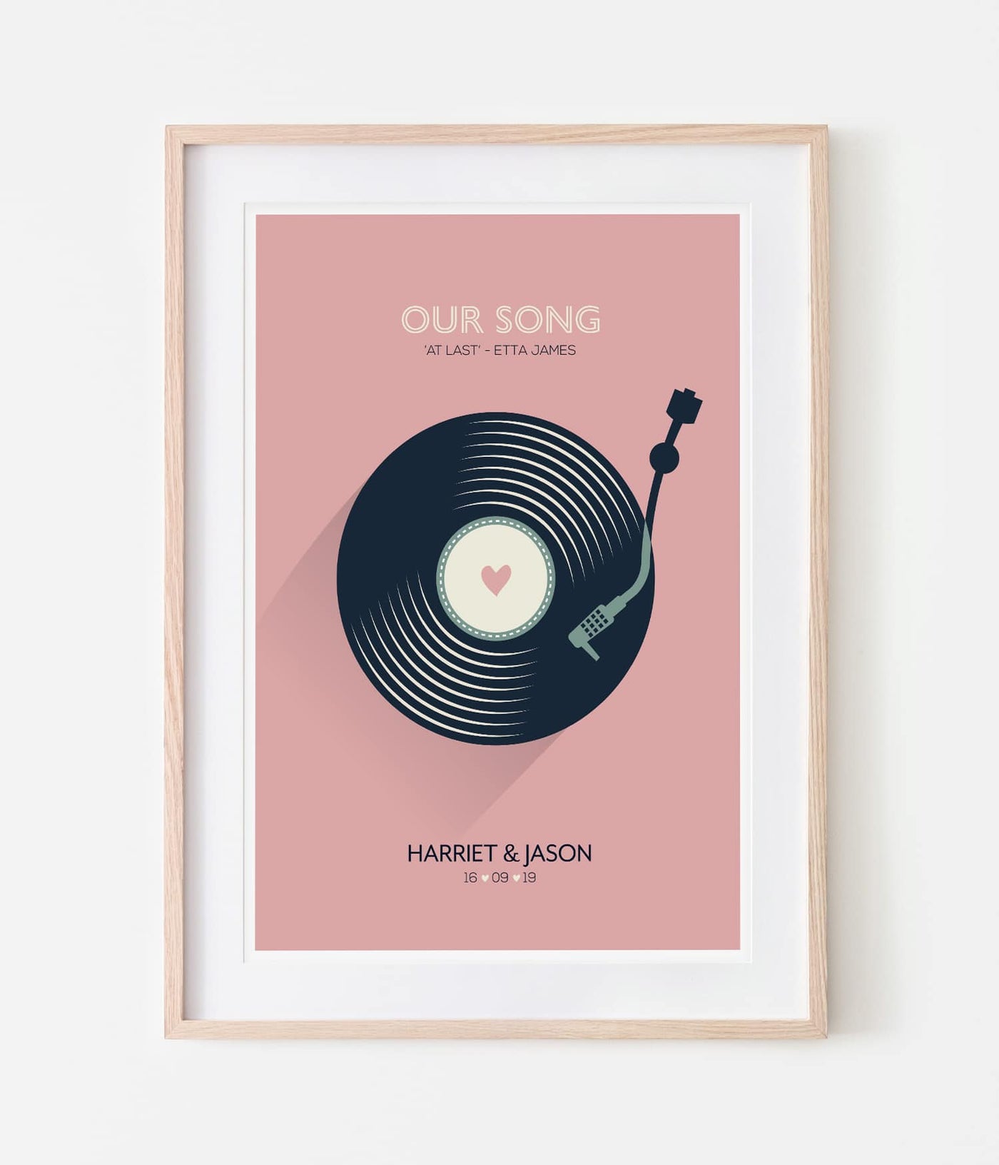 'Our Song' Personalised Print