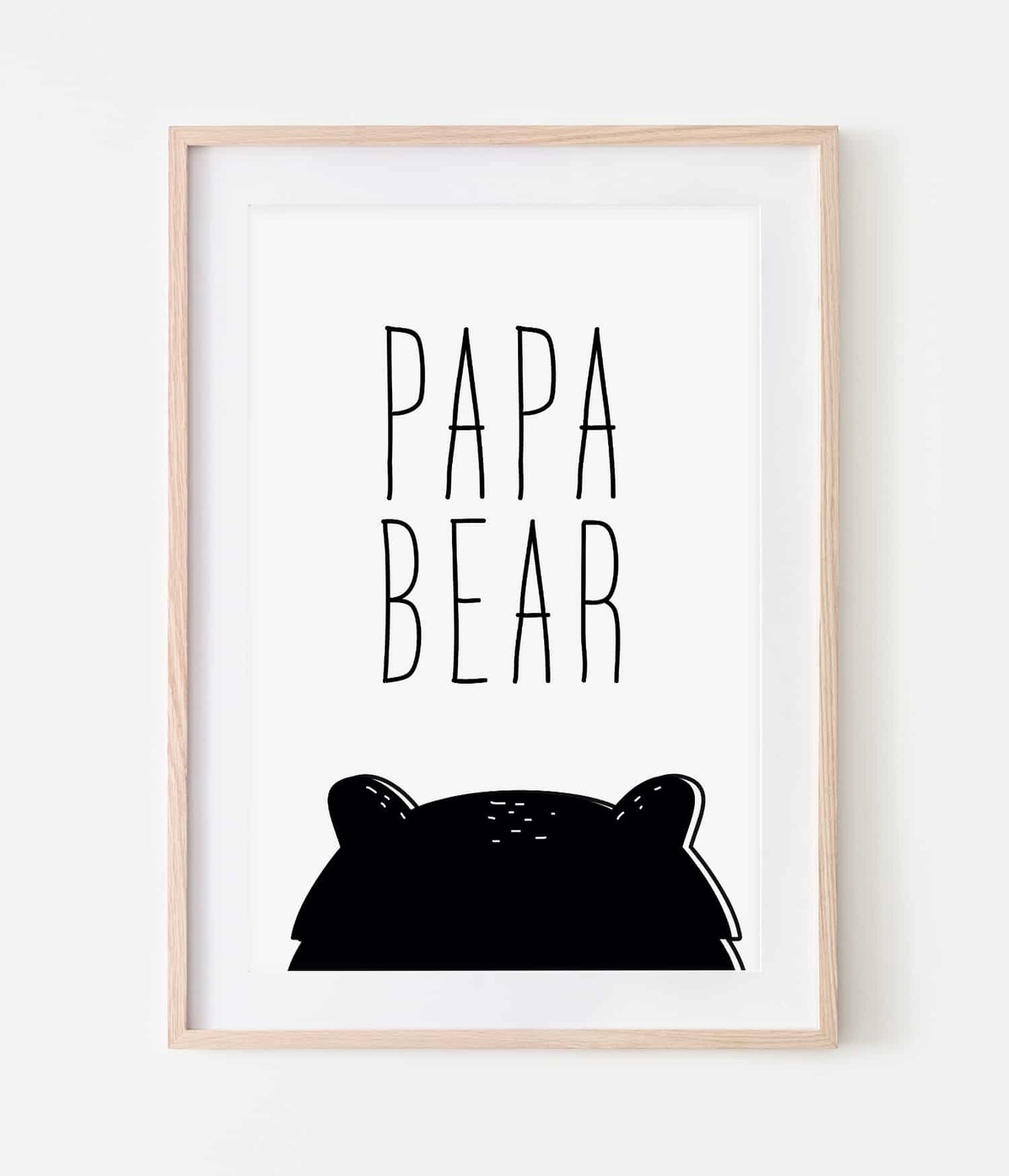 'Papa Bear' Print