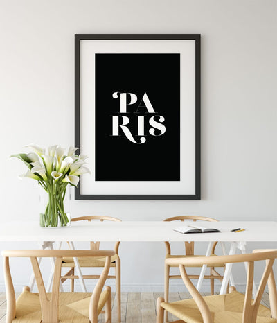 'Paris' Print