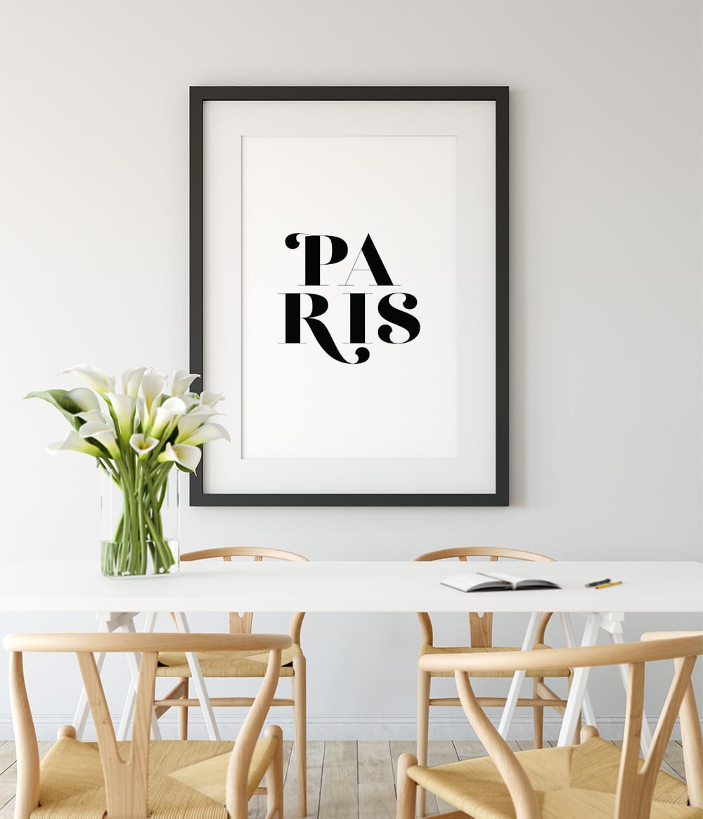 'Paris' Print